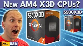 New AM4 X3D CPUs Launch to Save Gaming? DLSS 4.5 vs FSR 4? | January Q&A