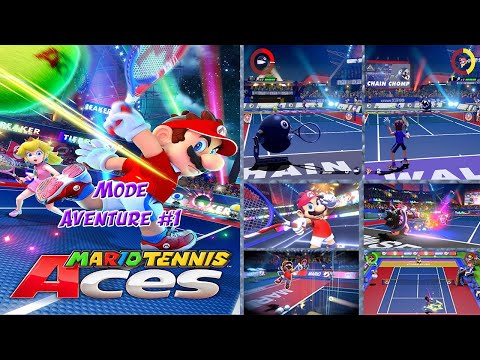 🎾 MARIO TENNIS ACES ▶️ Mode Aventure #1 [DÉCOUVERTE] 🎮