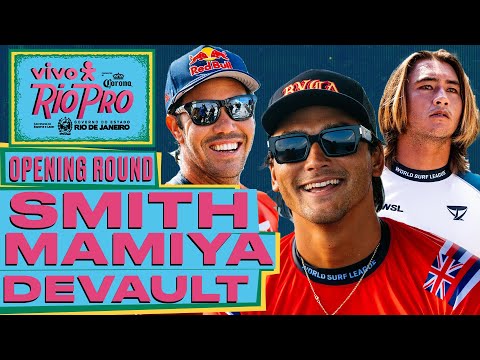 Jordy Smith, Barron Mamiya, Imaikalani deVault| Vivo Rio Pro presented by Corona 2024