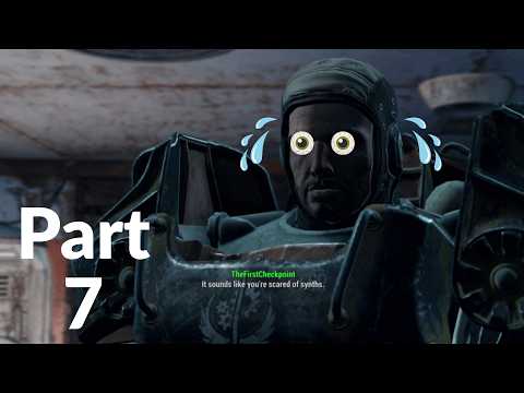 FALLOUT 4 Anniversary Edition Walkthrough Gameplay Part 7 - Danse Scared of Synths (Full Game)