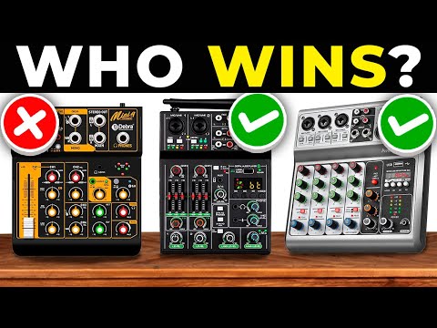 ✅ TOP 5 BEST AUDIO MIXERS 2025 | MUSIC PRODUCTION MIXERS REVIEW