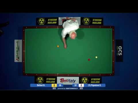 Dettori Daniele VS Pignataro Salvatore | Campionato Italiano Biliardo 2016/2017(Torino)