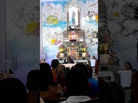 Ave Maria, mãe  de #Jesus. #Igreja matriz da Imaculda, Ipaumirim-Ceará.