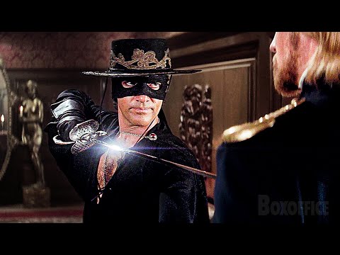 Zorro is the fencing GOAT | The Mask of Zorro | CLIP