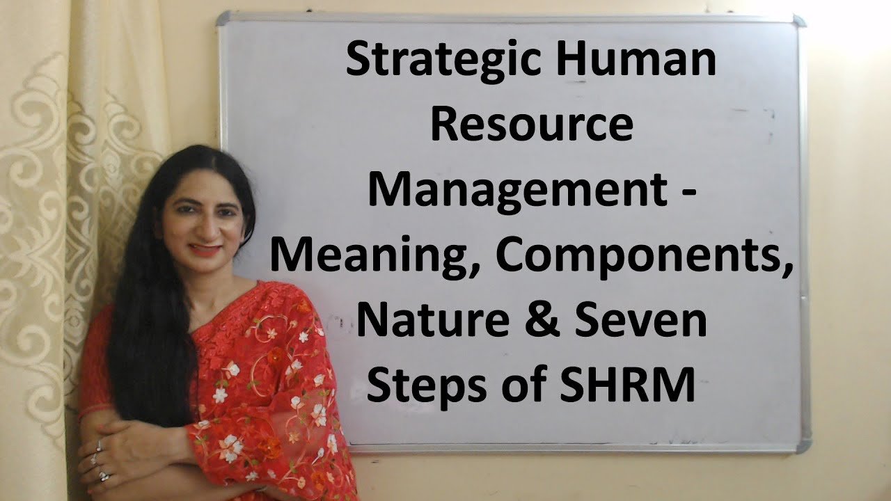 Strategic Human Resource Management - Meaning, Components, Nature & Seven Steps of SHRM