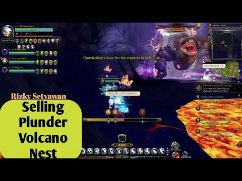Go Vlog 9 : Selling Plunder Volcano Nest - Dragon Nest SEA
