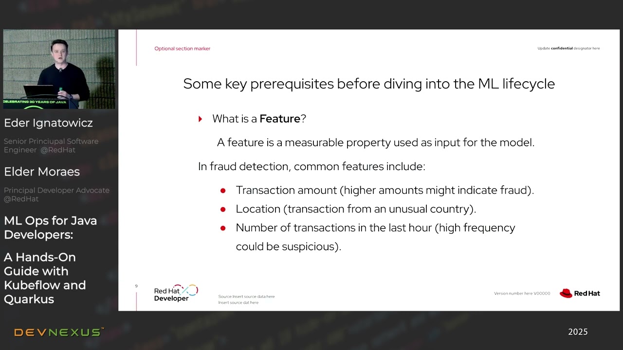 Devnexus 2025 - #MLOps for #Java Developers  A Hands On Guide with #Kubeflow and #Quarkus