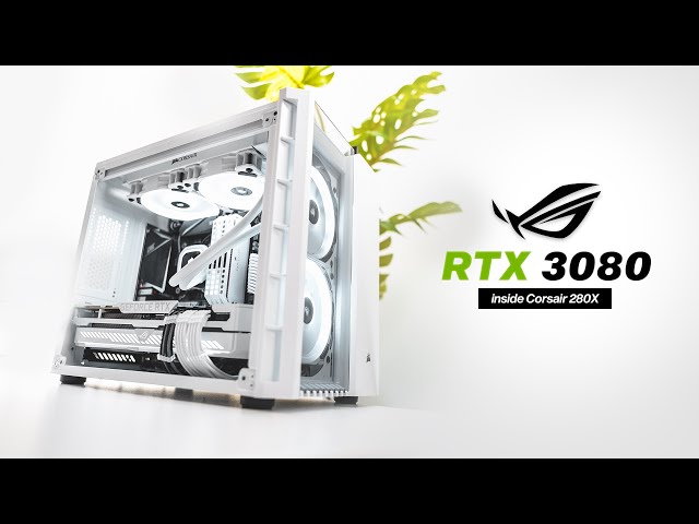Card Màn Hình ASUS ROG Strix GeForce RTX 3080 White OC Edition 10GB GDDR6X