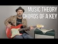 The Most Important Piece Of Music Theory Chords Of A Key