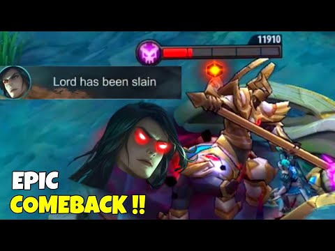 Enemy said boring then this happened.. EPIC COMEBACK !! - Top GLobal Leomord - Avory | MLBB