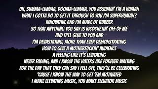 Eminem - Rap God ( Fast Part Lyrics ) Summa lamma dooma lumma