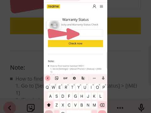 How to Check Realme Mobile Warranty Status