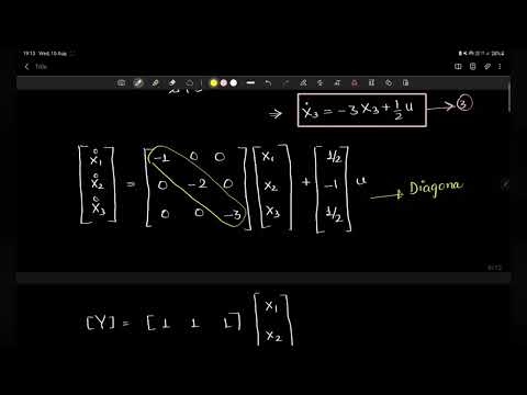 Diagonal Canonical form | Direct Decomposition Method | Control System | 5