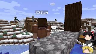 【PC版マインクラフト】だらだらプレイ動画　雪の廃村#2【バージョン1.14.4】