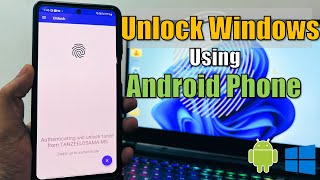 How To Unlock Your Windows PC Using Android Fingerprint | Unlock your PC with your Android!