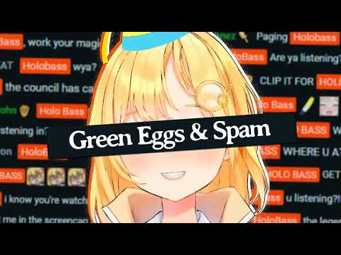 Amelia Watson - Green Eggs And Spam By Holo Bass | Levi Official
