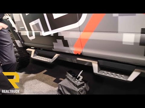 Westin HDX Drop Step Nerf Bars at SEMA