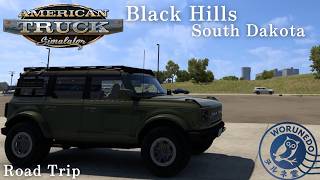 【American Truck Simulator】Road Tripでサウスダコタ州のブラックヒルズをまわります！【#ヲルネ堂 のゲーム記録】