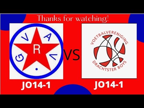GVAV JO14-1 vs Drachtster Boys JO14-1