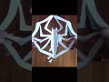 How To Make Spider Man Logo On Paper Cut