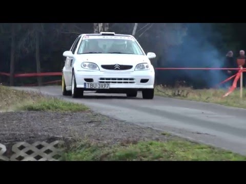 Bartosz Mostek / Michał Kozieł - Citroen Saxo - KJS Zimowy Super OeS Barbórka Moszczenica 13-12-2015