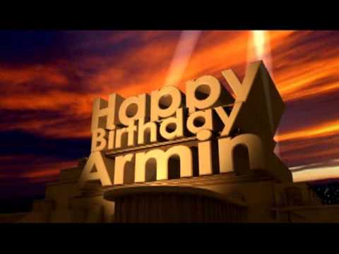 Happy Birthday Armin