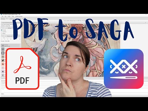 PDF 2 SAGA - A Tutorial for Cross Stitchers