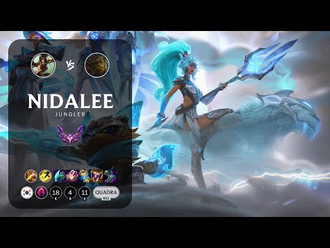 Nidalee Jungle vs Ivern - KR Master Patch 13.1