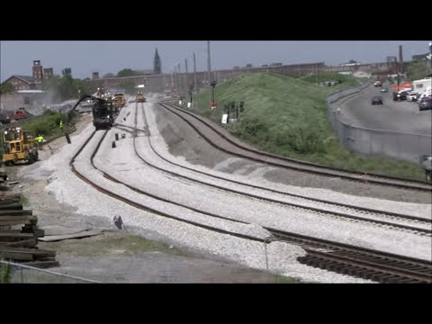 New Bedford Yard Rail Yard Rebuild for South Coast Rail - Mid May 2023 Update