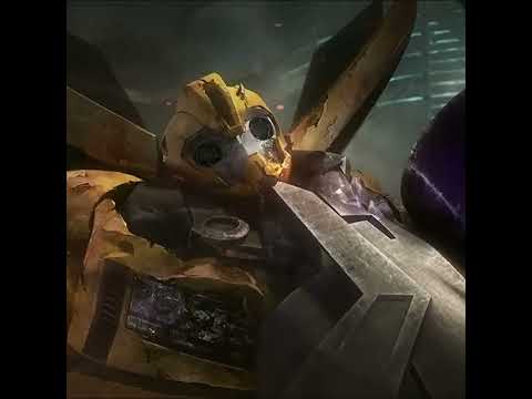 How Bumblebee loses his voice and kills Megatron #base moment #transformer movie #bumblebeestoryline
