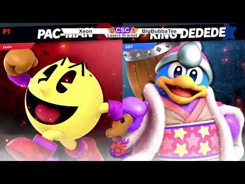 Clocktower Smash 100 - Losers - Xeon (Pac-Man) vs. BigBubbaTee (King Dedede) - SSBU