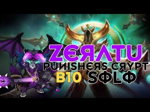 Summoners War: Dark Chimera Zeratu Solo Punishers Crypt B10