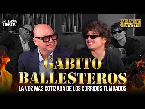 Gabito Ballesteros: La VOZ mas COTIZADA del los corridos tumbados| Pepe's Office