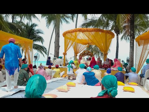 {Phuket} Charan & Heather | Sikh Wedding by the beach at Pullman Khao Lak Katiliya Resort Phuket