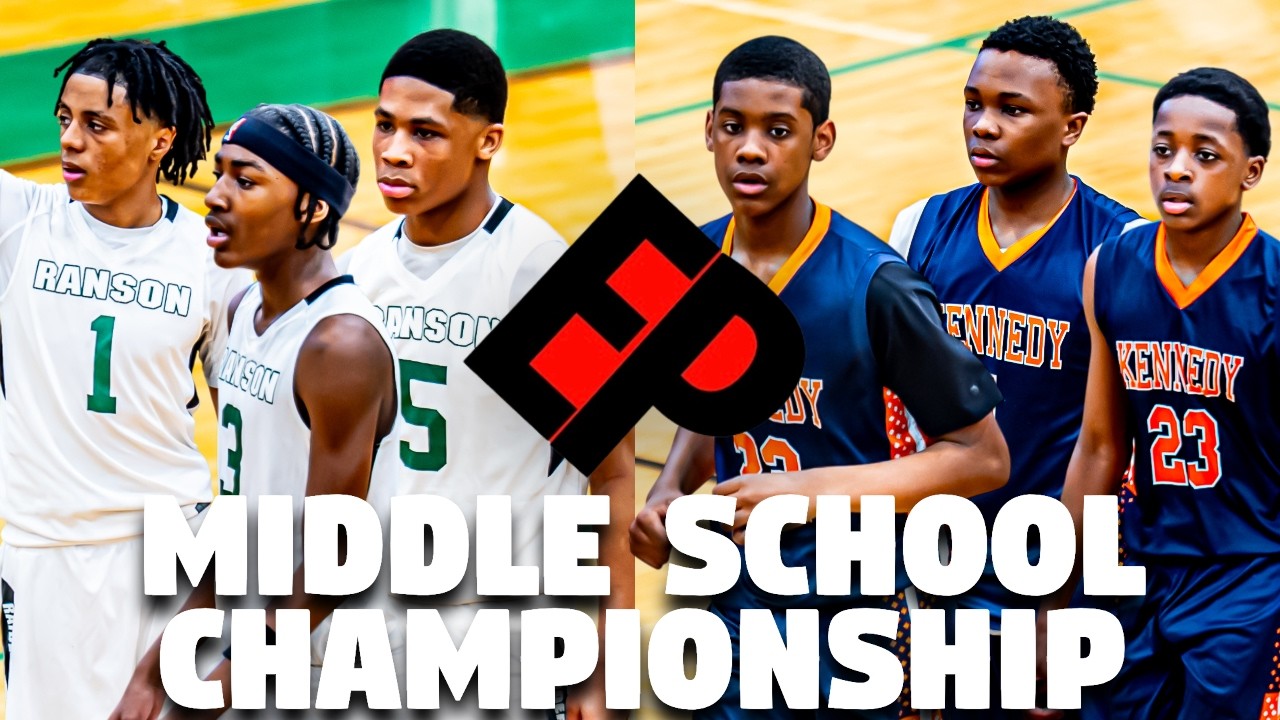 Ranson Vs Kennedy: Queen City Middle School Championship Game! Devareus Hill Goes Off And Wins MVP!