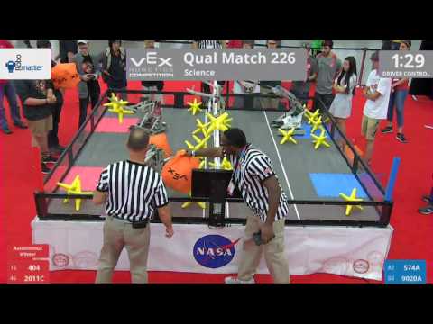 2017 VRC Sci Q226 - 404 2011C vs 574A 9020A - 31 to 19