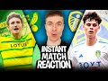 Norwich City 0-0 Leeds United - INSTANT ANALYSIS With Ian And Conor