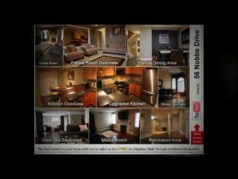 56 Nobbs Drive in Ajax, ON - Detached Freehold Property FOR SALE -- VIRTUAL TOUR