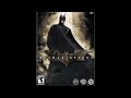Batman Begins The Video Game Soundtrack