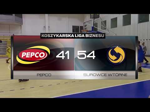 PEPCO vs Surowce Wtórne - VII kolejka - I Liga Poznań - Koszykarska Liga Biznesu