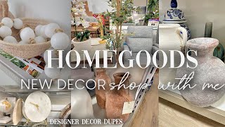 NEW 2024 HOOMEGOODS DECOR || SHOP WITH ME & HAUL DECORATING IDEAS || HIGH END DESIGNER DUPES