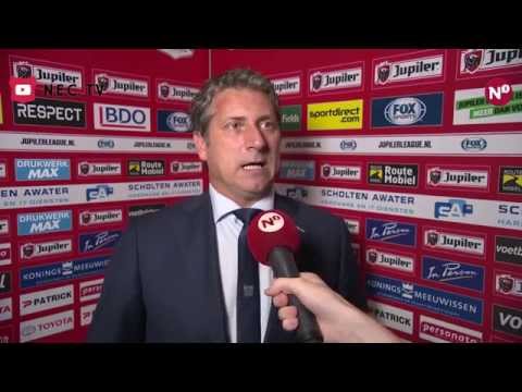 Reactie Ruud Brood na afloop van N.E.C. - FC Den Bosch