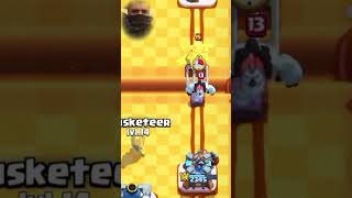 🛸 Brain Abducted Mid Match 🌀#gaming #clashroyale #sohrts #supercell #evo