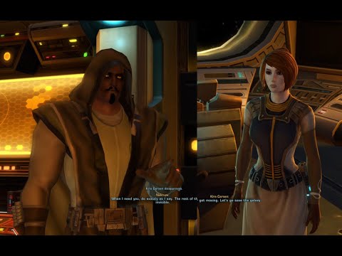 SWTOR: Kira Carsen Conversations - Part 1 | Jedi Knight | ♂️ Male Human | 🔴 Dark Side