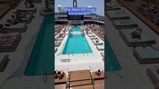 What makes MSC cruise line so special? #msccruises #cruisetravel #cruisevacation