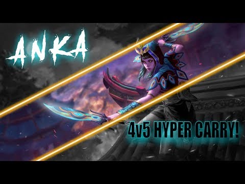 Anka 4v5 Hyper Carry! - Vainglory 5v5