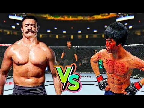 Legend Ivan Poddubny vs. Bruce Lee - EA Sports UFC 4 (Fantasy fight)