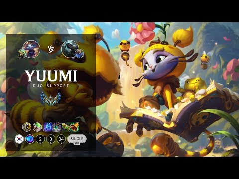Yuumi Support vs Senna - KR Challenger Patch 12.12