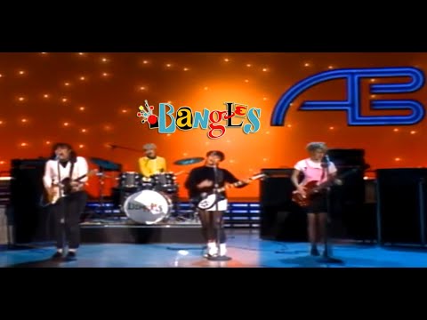 The Bangles - The Real World+Want You  & Interview (American Bandstand 03/26/1983)