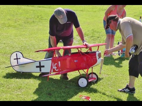 WW1 SCOUTS DOGFIGHTING RC DISPLAY AT BMFA BUCKMINSTER WARBIRDS - 2021